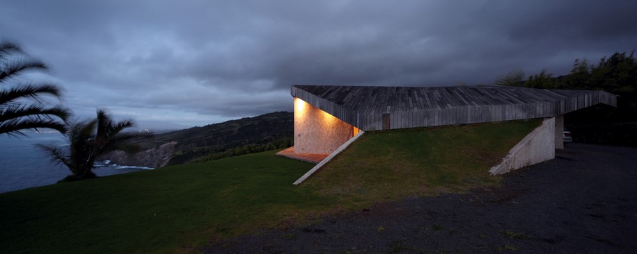 Archisearch Clifftop House by dekleva gregorič arhitekti consists of several mini houses under a common roof