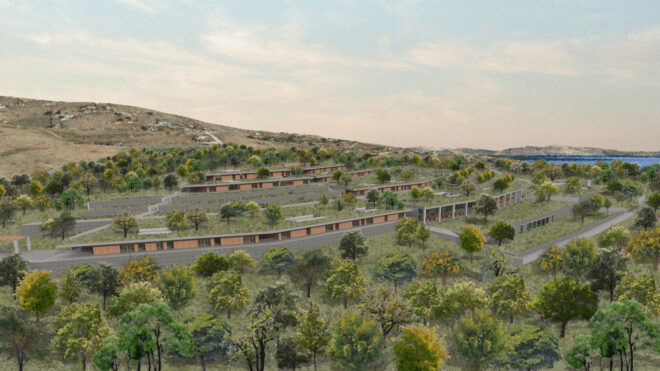 Archisearch - Οικισμός Μέρωμα - Ένα μοντέλο βιώσιμης ανάπτυξης | Διπλωματική εργασία της Χριστίνας Αβραμίδη.