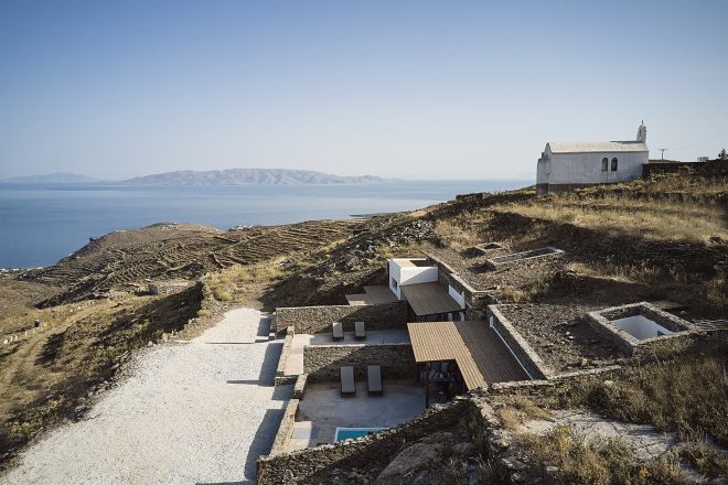 Archisearch - Niva Pool Suites in Kythnos | by Concept A