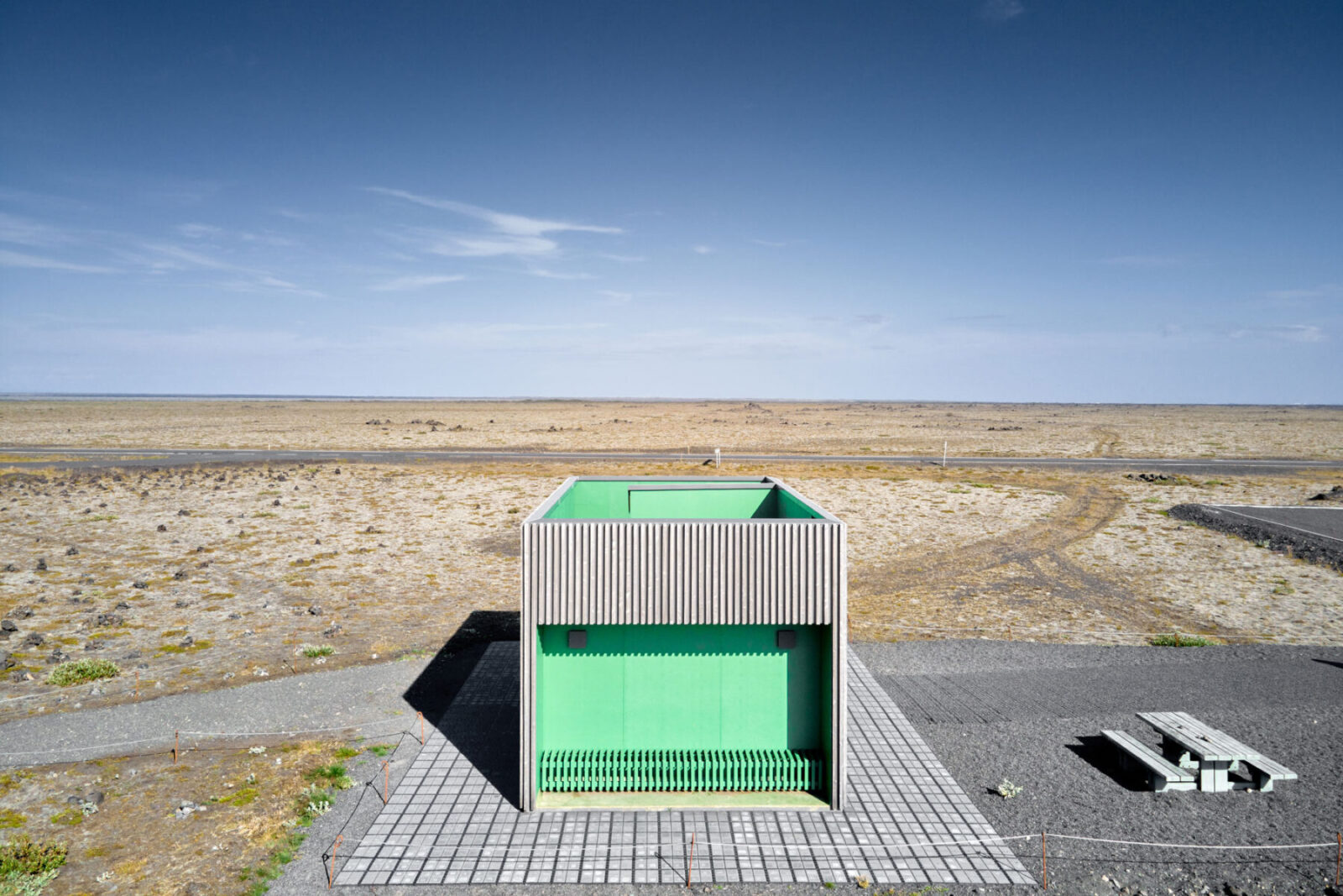 Archisearch Laufskálavarða tiny service house in Iceland | Stass Architects