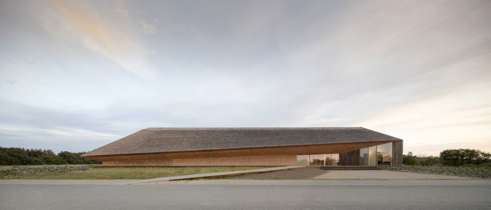 Archisearch Wadden Sea Centre by Dorte Mandrup interpretes local farmhouse typology