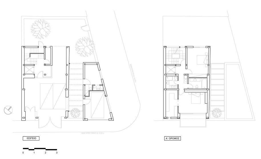 Archisearch Three-storey family residence with subsequent extension in Volos | by MKStudio Architects 