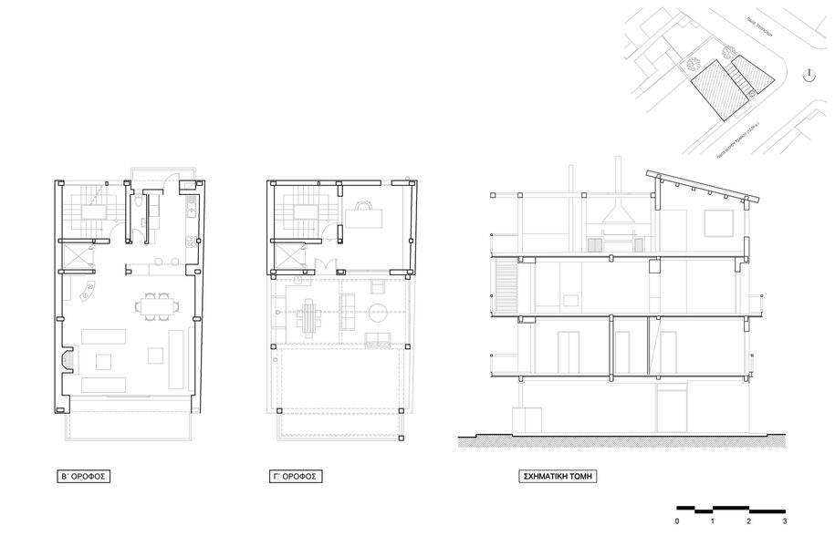 Archisearch Three-storey family residence with subsequent extension in Volos | by MKStudio Architects 