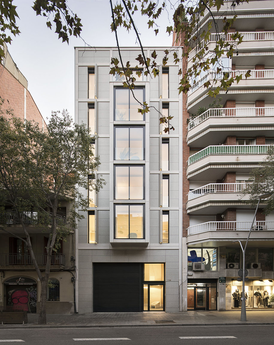 Archisearch Residential building in Barcelona | by MIRAG Arquitectura