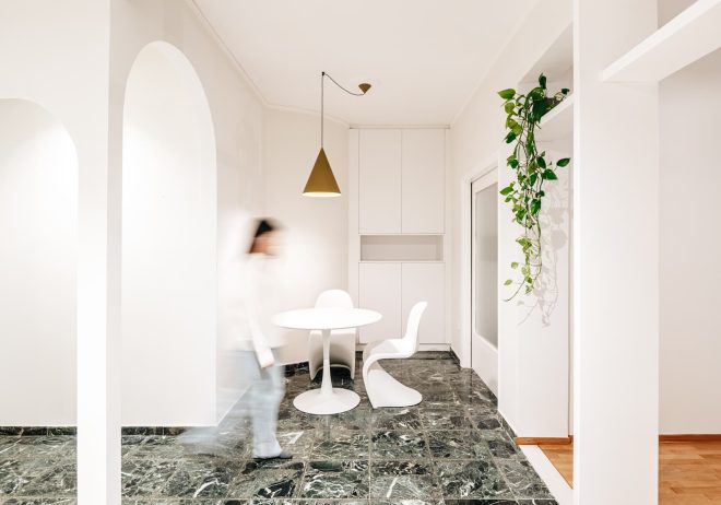 Archisearch - Two Arches - 1970s Apartment Renovation in Athens | by VOID Architects & Maria Angelopoulou