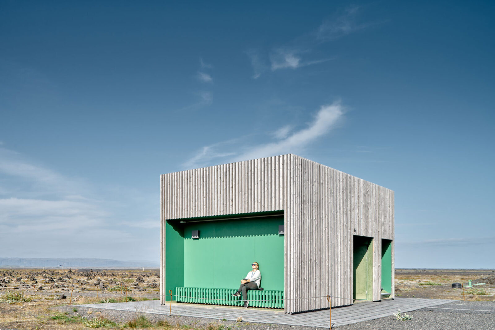 Archisearch Laufskálavarða tiny service house in Iceland | Stass Architects