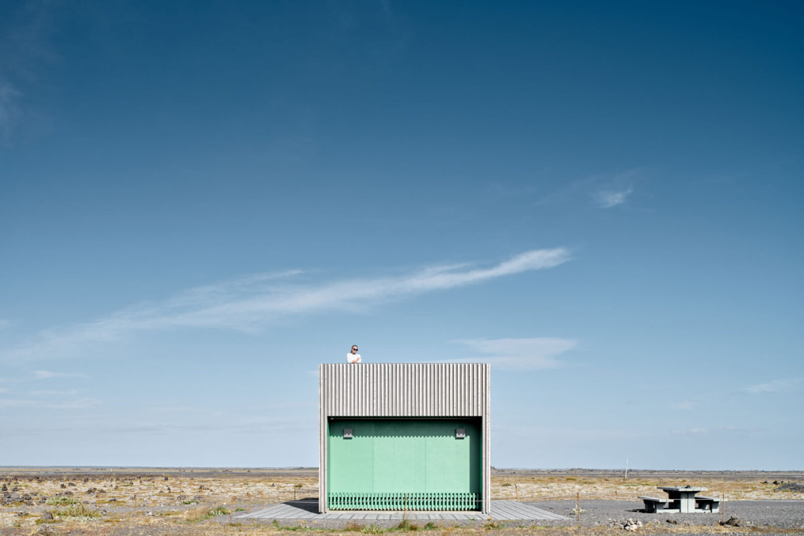 Archisearch Laufskálavarða tiny service house in Iceland | Stass Architects