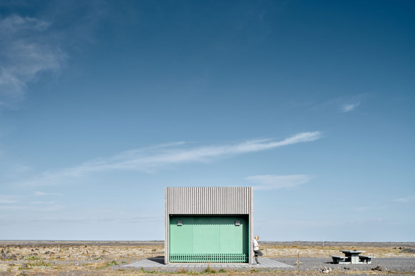 Archisearch Laufskálavarða tiny service house in Iceland | Stass Architects