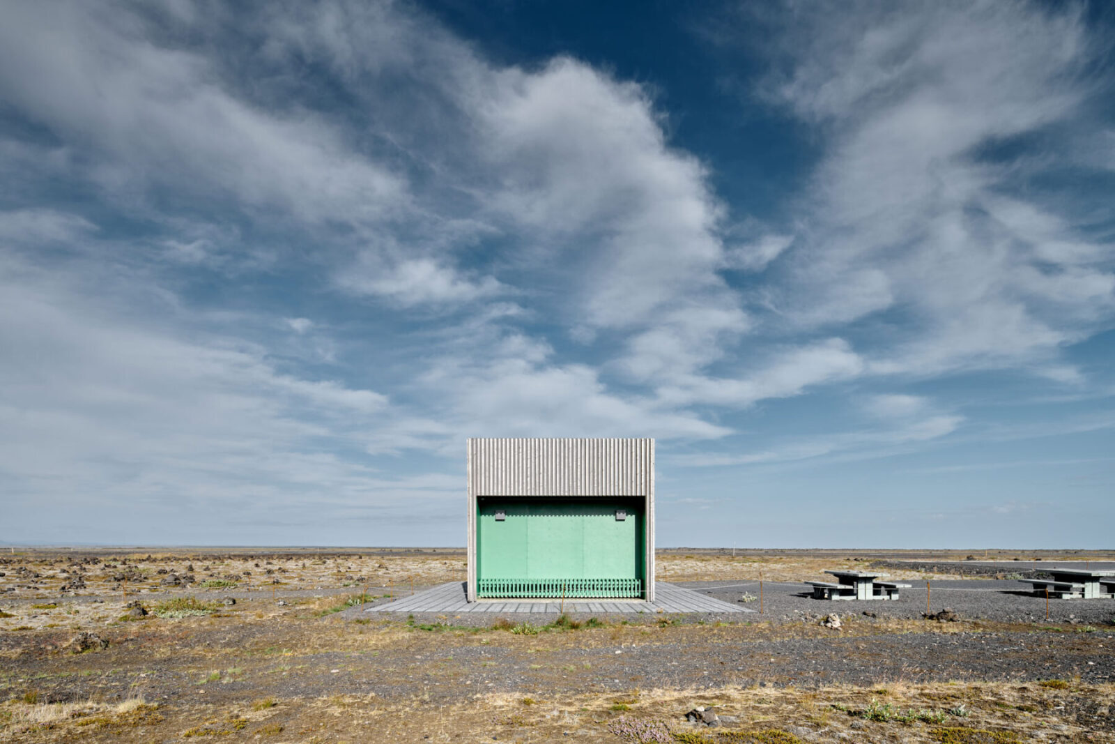 Archisearch Laufskálavarða tiny service house in Iceland | Stass Architects