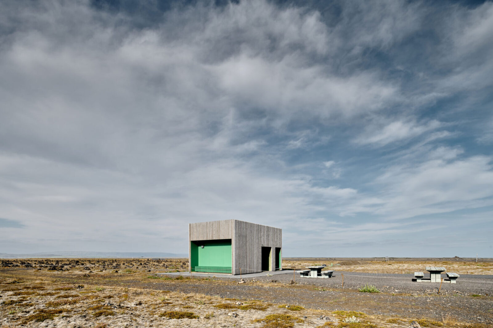 Archisearch Laufskálavarða tiny service house in Iceland | Stass Architects