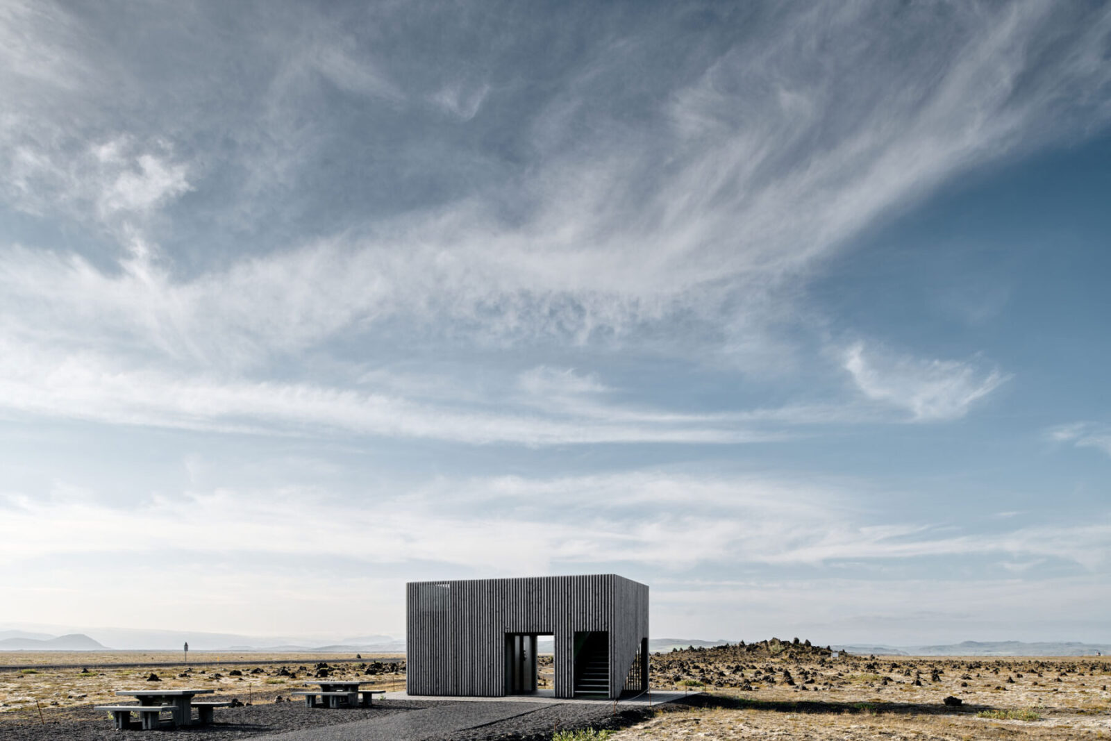 Archisearch Laufskálavarða tiny service house in Iceland | Stass Architects