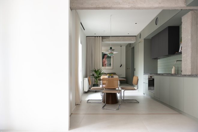 Archisearch - Το διαμέρισμα Transversal από το studio thanasis είναι μια γραμμική εμπειρία κατοίκησης με άξονα τον Παρθενώνα