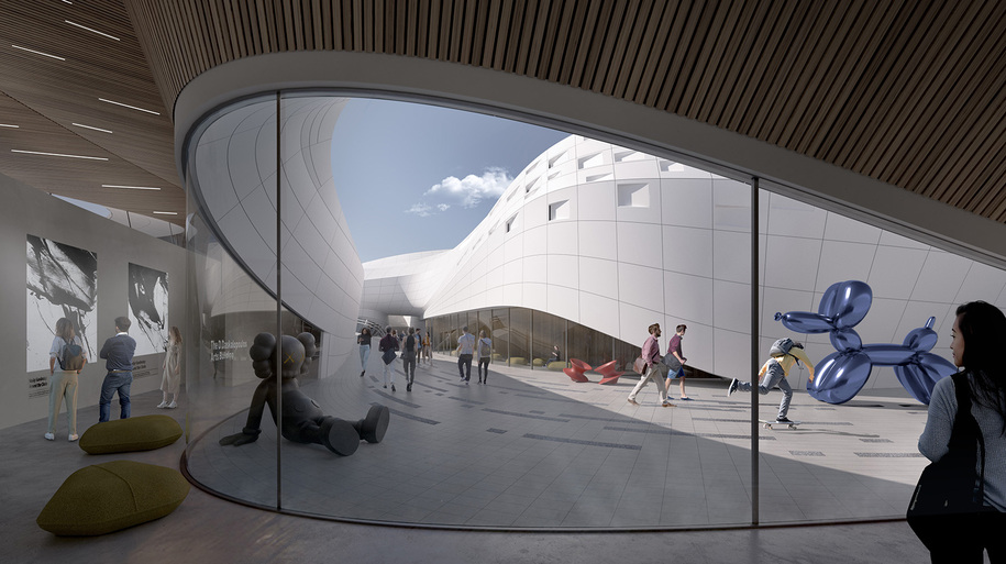 Archisearch Πρόταση για το διαγωνισμό του νέου κτιρίου τεχνών | από τους Degree Zero Architects και Musa Musa Studio