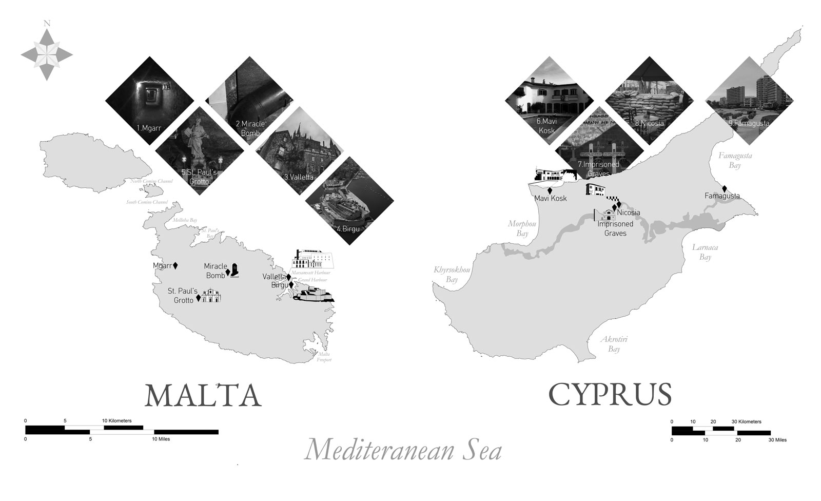 Archisearch Dark Tourism: Mapping the world behind the shadow | Research thesis by Michail Karamichalis