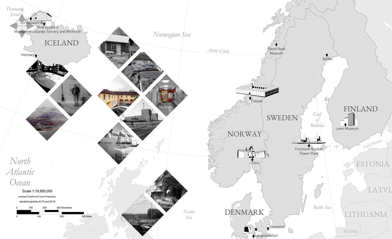 Archisearch Dark Tourism: Mapping the world behind the shadow | Research thesis by Michail Karamichalis