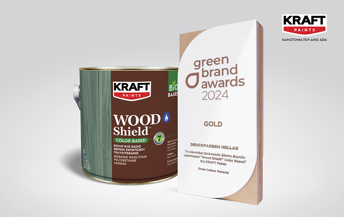 Archisearch Gold βραβείο για την KRAFT Paints στα Green Brand Awards 2024