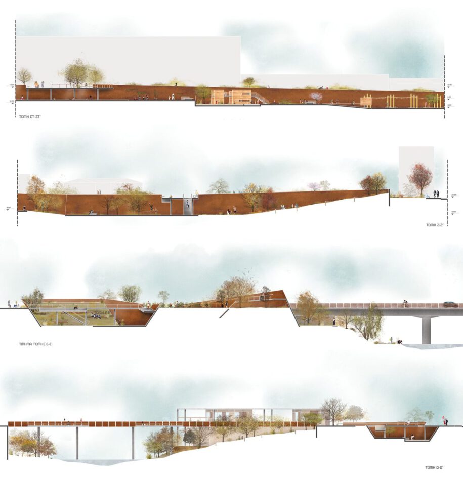 Archisearch Outdoor Configurations and Constructions along the Kosynthos River in Xanthi | Diploma thesis by Despoina Zachou & Efthymia Papadaki 