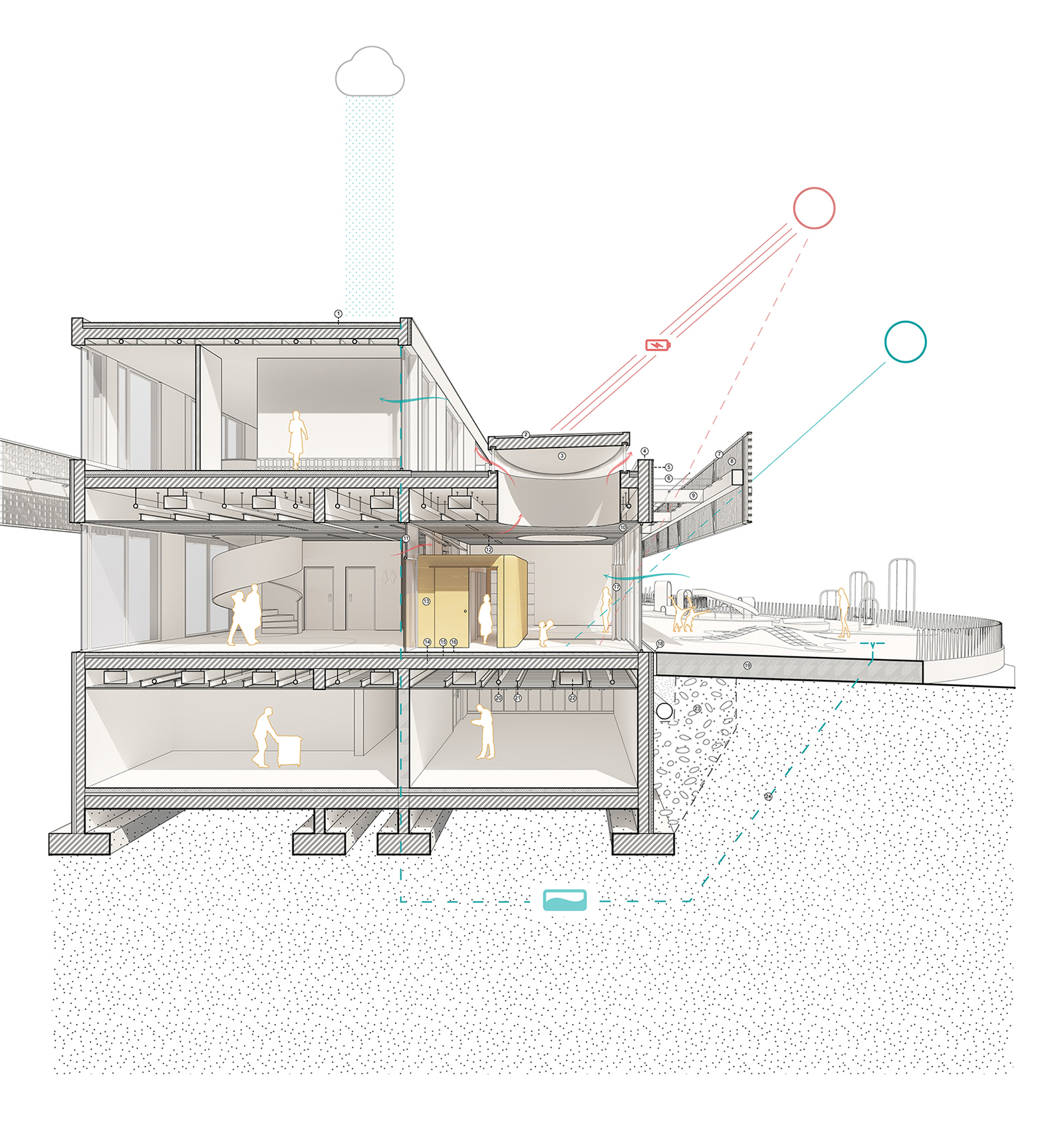 Archisearch Kindergarten, Elderly Care Center and Public Square in Chania | Entry by architects Harris Vamvakas & Philippos Lagos