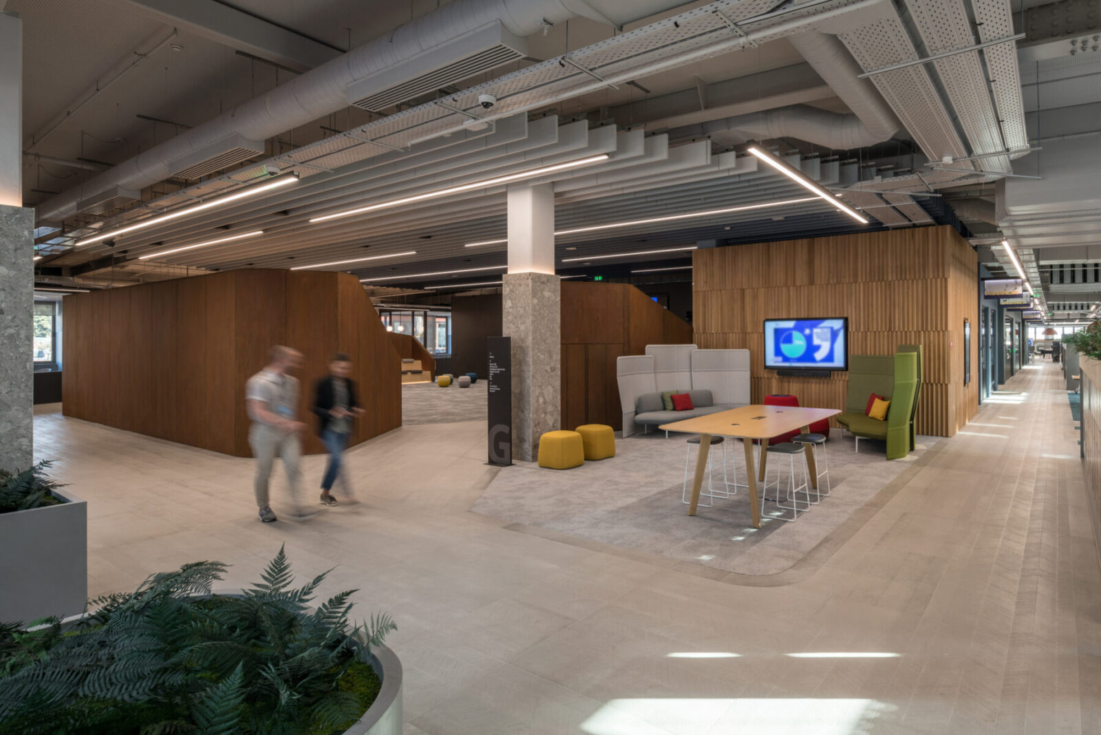 Archisearch Interior Design of the first Pfizer Center for Digital Innovation by eDje Architects