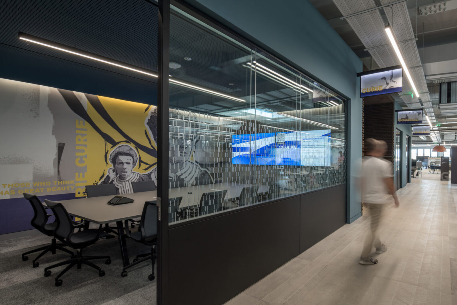 Archisearch Interior Design of the first Pfizer Center for Digital Innovation by eDje Architects