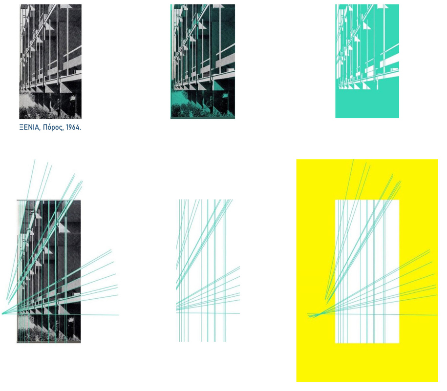 Archisearch Dialogues on the alternations of Xenia's postcards_Unfolding the image, creating space | Diploma Thesis by Anaxagorou Glykeria and Apostoleri Konstantina