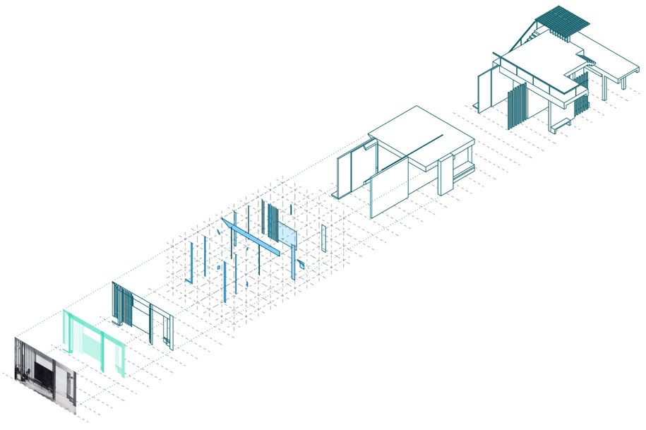 Archisearch Dialogues on the alternations of Xenia's postcards_Unfolding the image, creating space | Diploma Thesis by Anaxagorou Glykeria and Apostoleri Konstantina