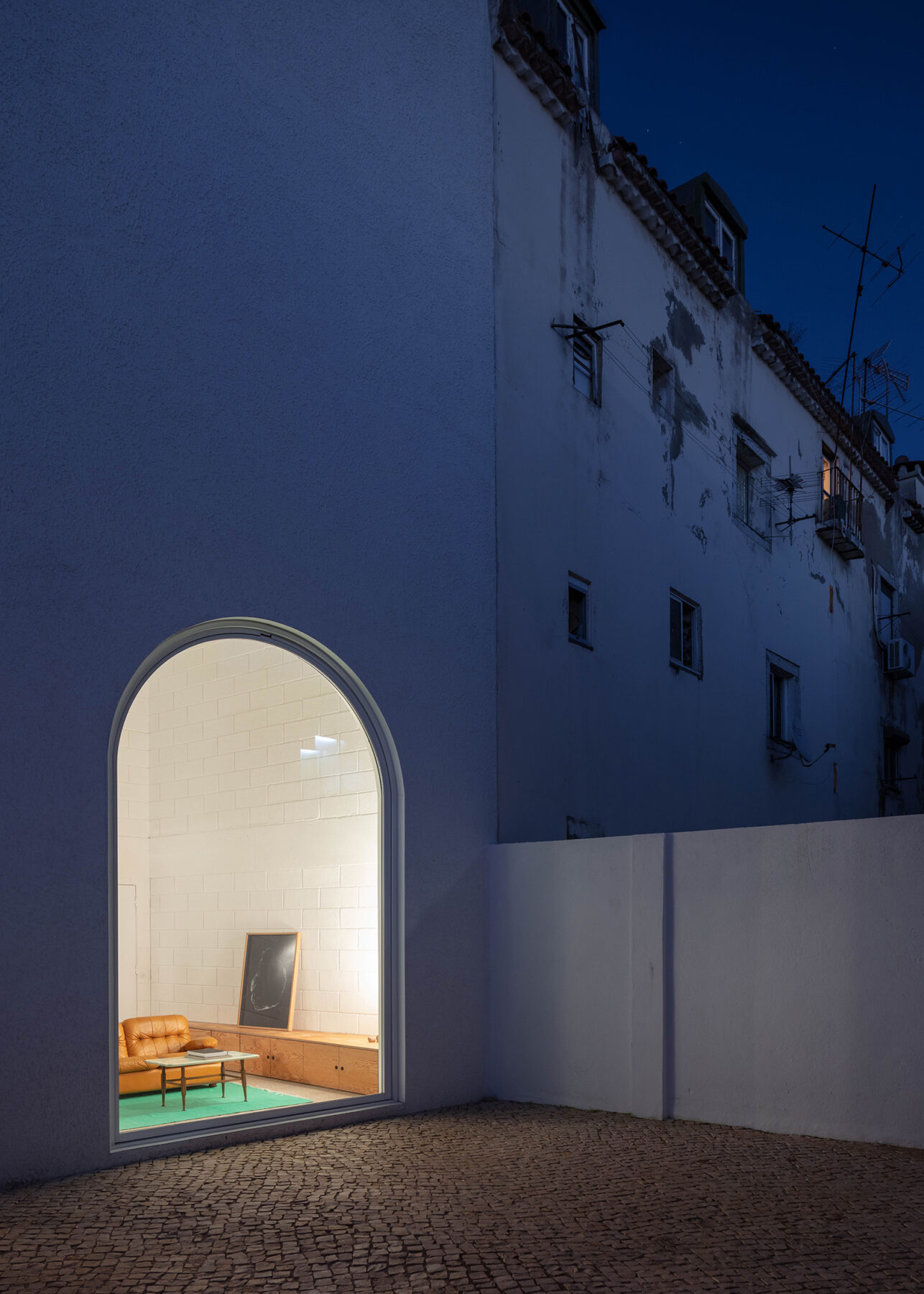 Archisearch Dodged House in Lisbon, Portugal | Daniel Zamarbide with Leopold Banchini