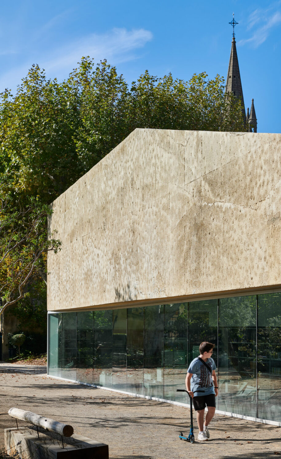 Archisearch Pierre Bottero media library and public park in Pélissanne, France | Dominique Coulon & Associés