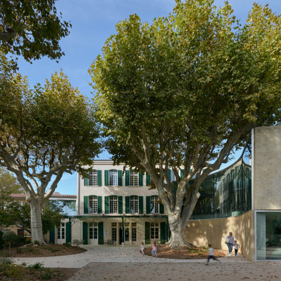 Archisearch Pierre Bottero media library and public park in Pélissanne, France | Dominique Coulon & Associés