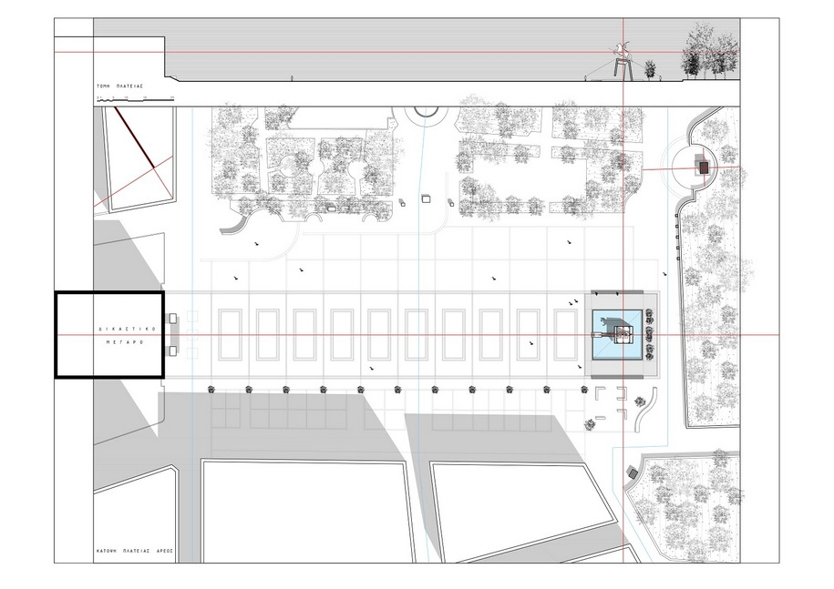 Archisearch The proposal of S. Doukas and A. Kaleris for the Redesign of the Base of the Statue of T. Kolokotronis in Tripoli, Greece