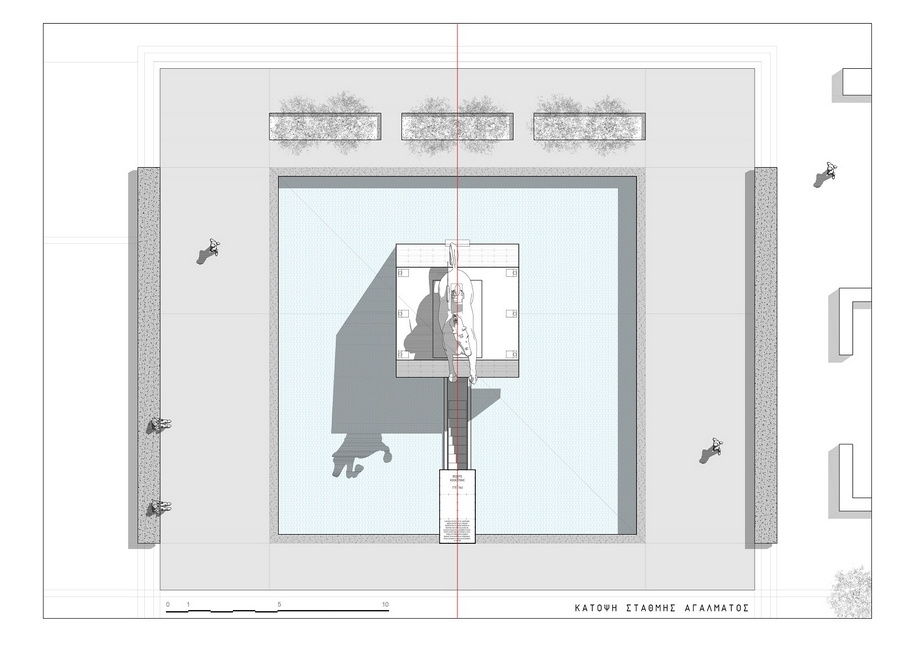 Archisearch The proposal of S. Doukas and A. Kaleris for the Redesign of the Base of the Statue of T. Kolokotronis in Tripoli, Greece