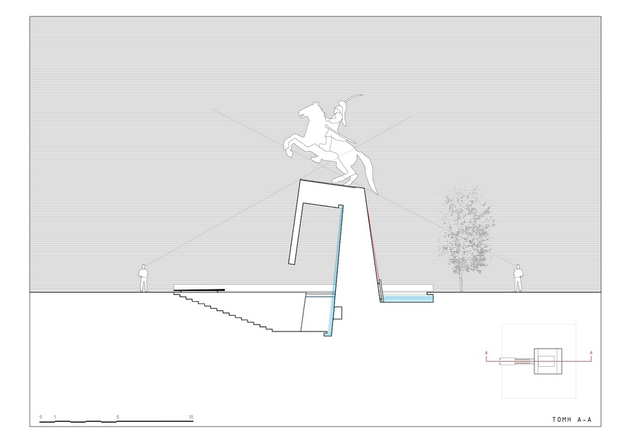 Archisearch The proposal of S. Doukas and A. Kaleris for the Redesign of the Base of the Statue of T. Kolokotronis in Tripoli, Greece