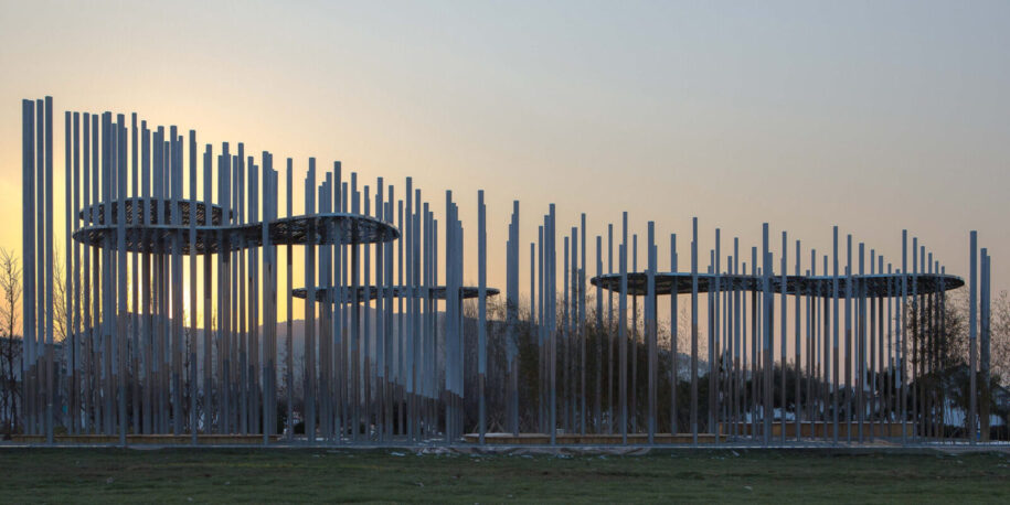 Archisearch Dragon Mountain Pavilion in Shandong, China | Aurelien Chen