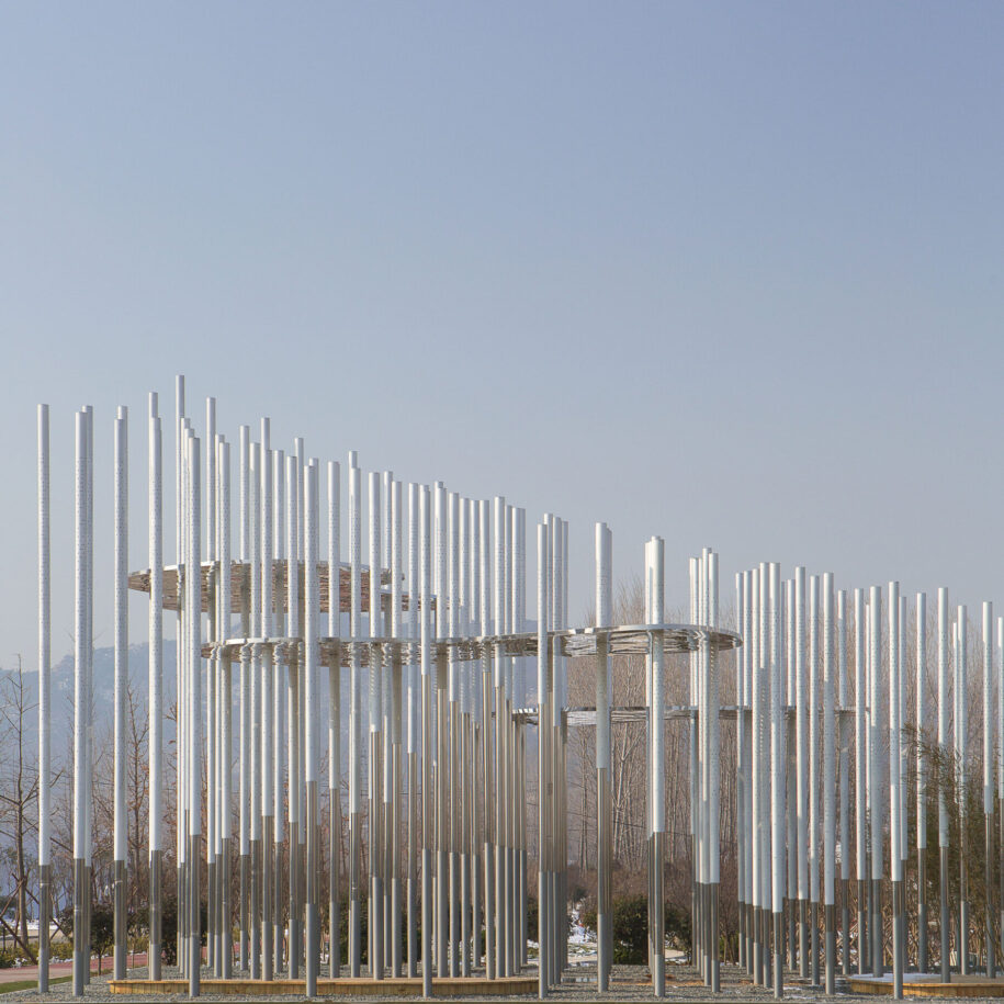 Archisearch Dragon Mountain Pavilion in Shandong, China | Aurelien Chen