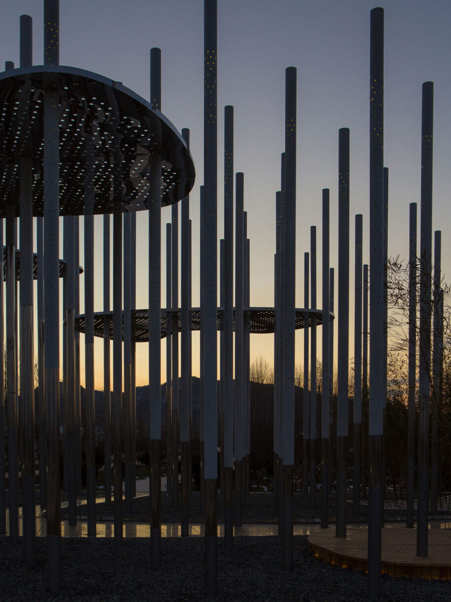 Archisearch Dragon Mountain Pavilion in Shandong, China | Aurelien Chen