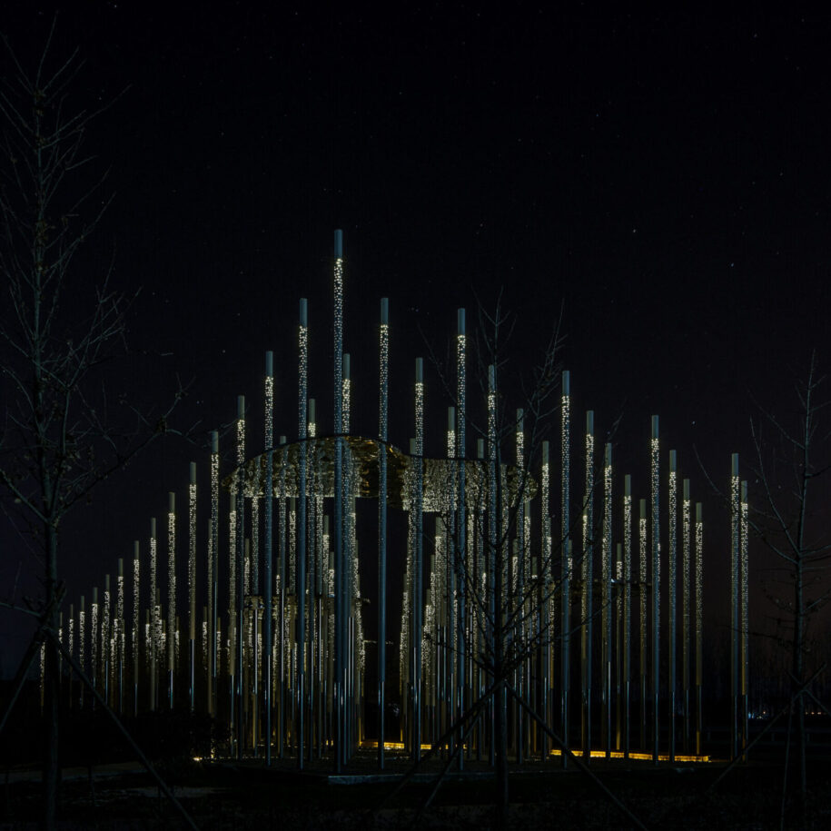 Archisearch Dragon Mountain Pavilion in Shandong, China | Aurelien Chen