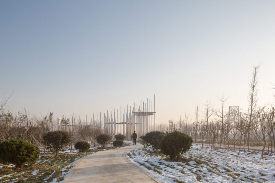 Archisearch Dragon Mountain Pavilion in Shandong, China | Aurelien Chen