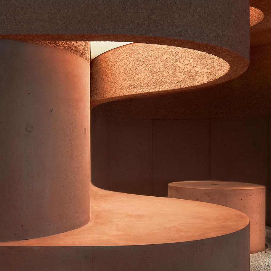 Archisearch Adjaye Associates created a pink sculptural concrete building for the Webster’s flagship store in Los Angeles