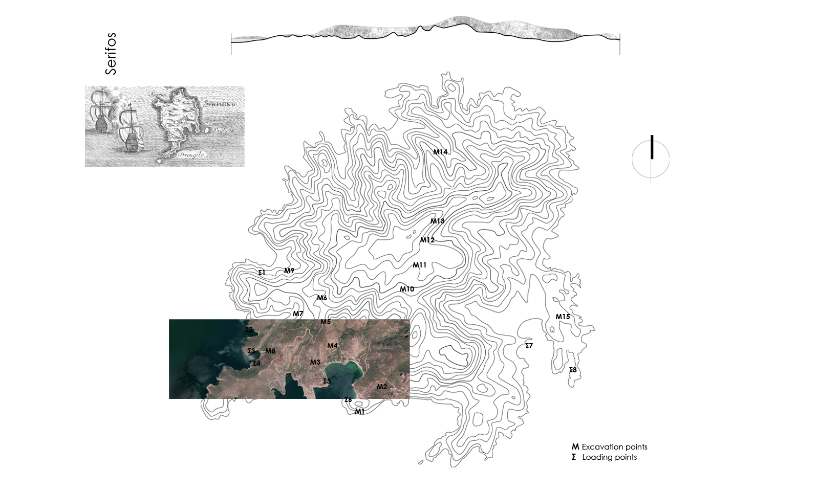 Archisearch Dwelling in Boundaries: Vacation in the ruins of Serifos | Diploma thesis by Maria Magdalini Meimaridou & Charalampos Xypnitos