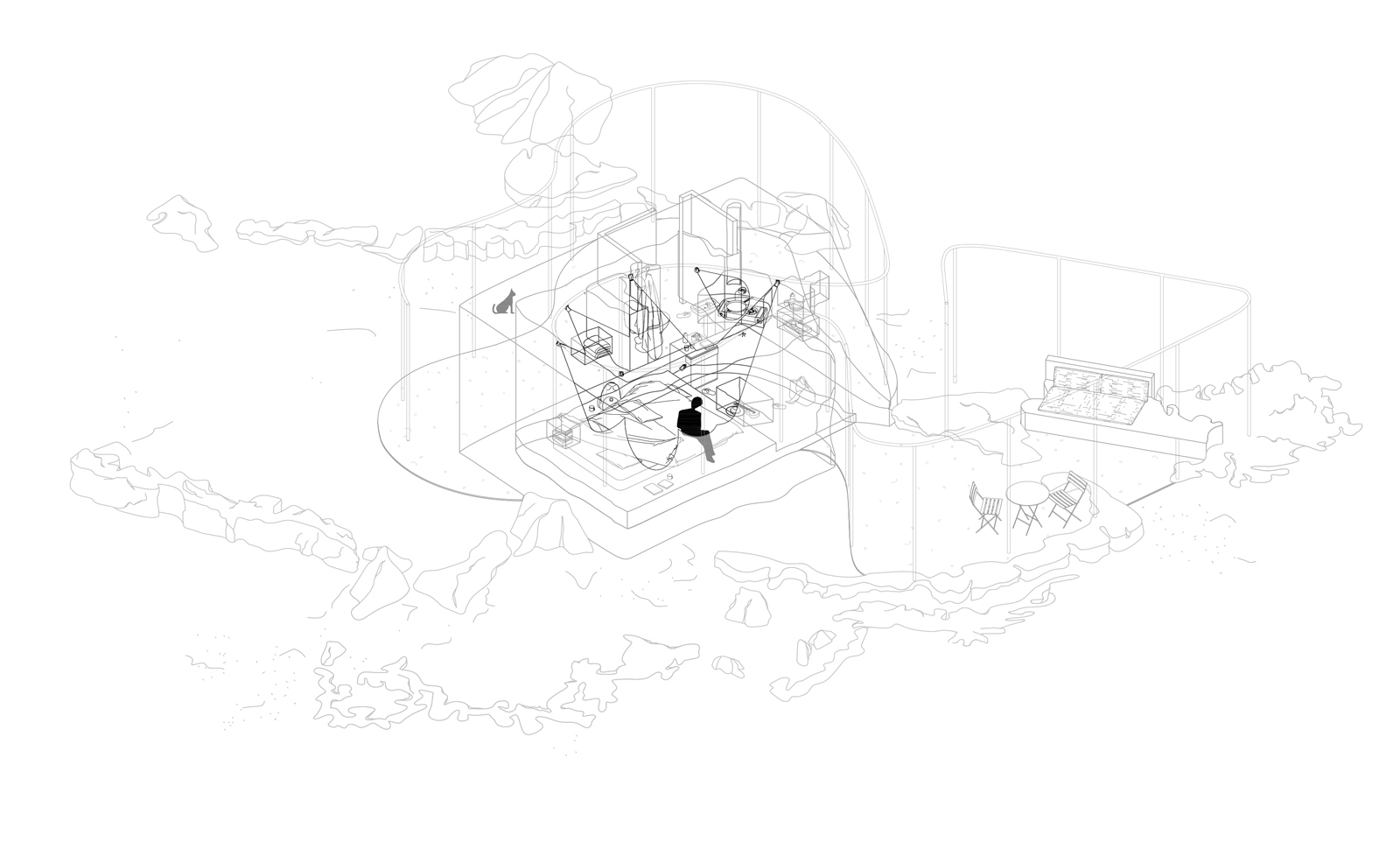 Archisearch Dwelling in Boundaries: Vacation in the ruins of Serifos | Diploma thesis by Maria Magdalini Meimaridou & Charalampos Xypnitos