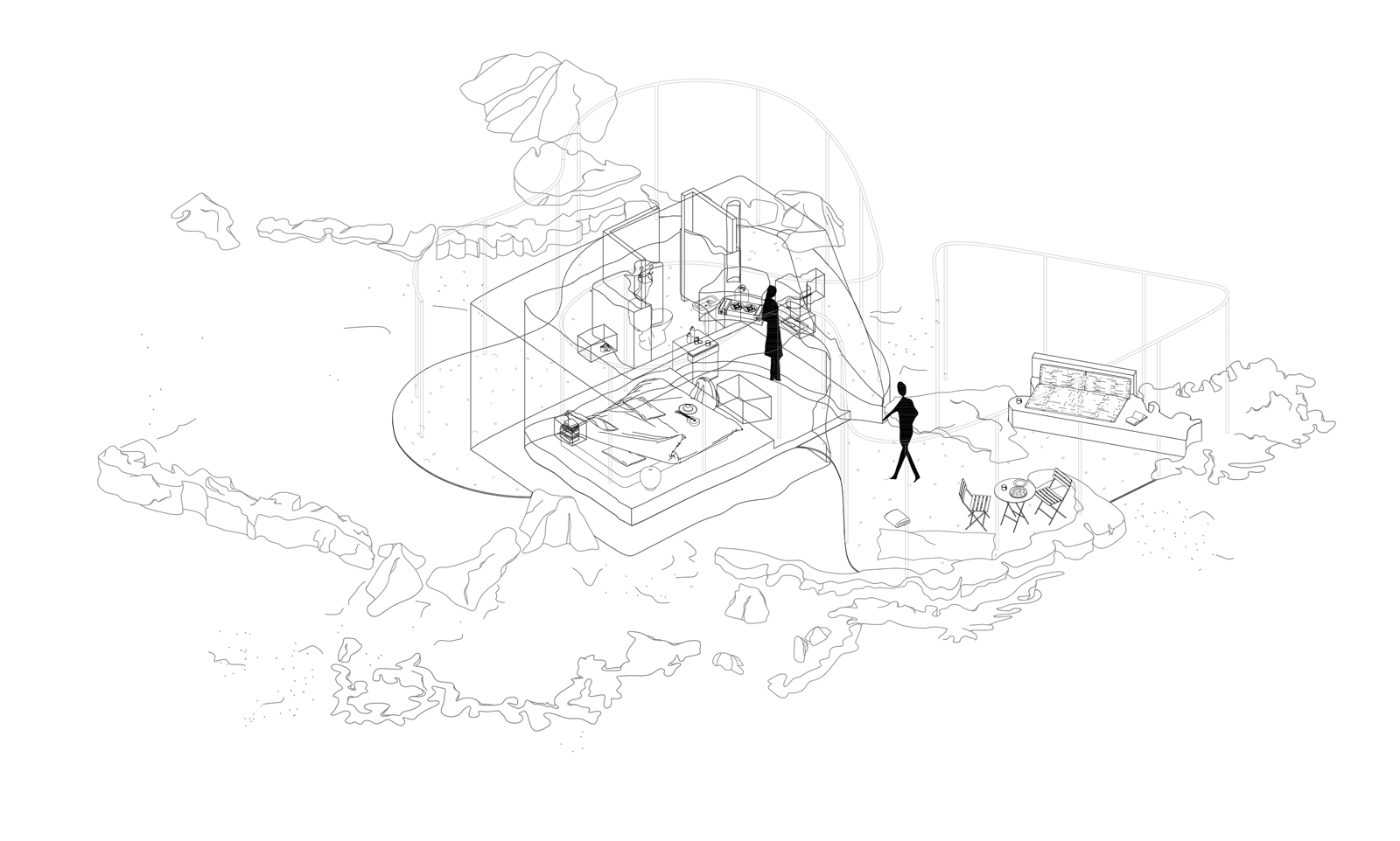 Archisearch Dwelling in Boundaries: Vacation in the ruins of Serifos | Diploma thesis by Maria Magdalini Meimaridou & Charalampos Xypnitos