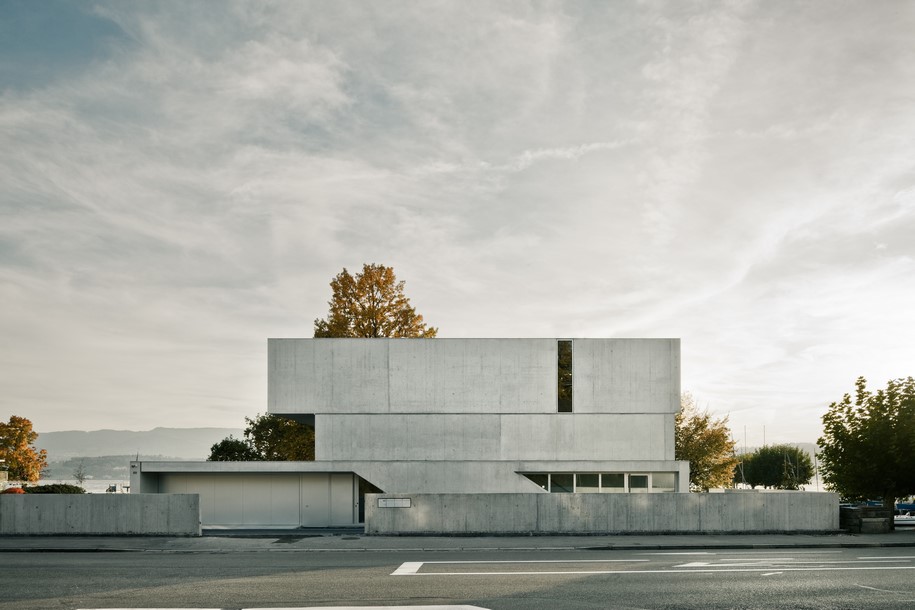 Archisearch E2A Architects designed a lakeside house in Zurich