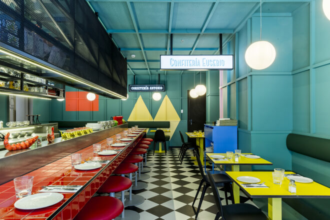 Archisearch - Las Chicas, Los Chicos y Los Maniquís Restaurant in Madrid, Spain | EL EQUIPO CREATIVO