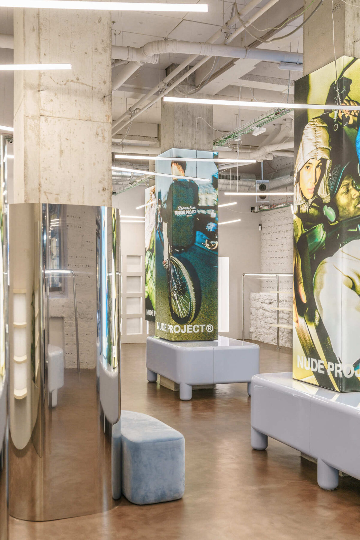 Archisearch Nude Project's new store in Bilbao | by El Departamento studio