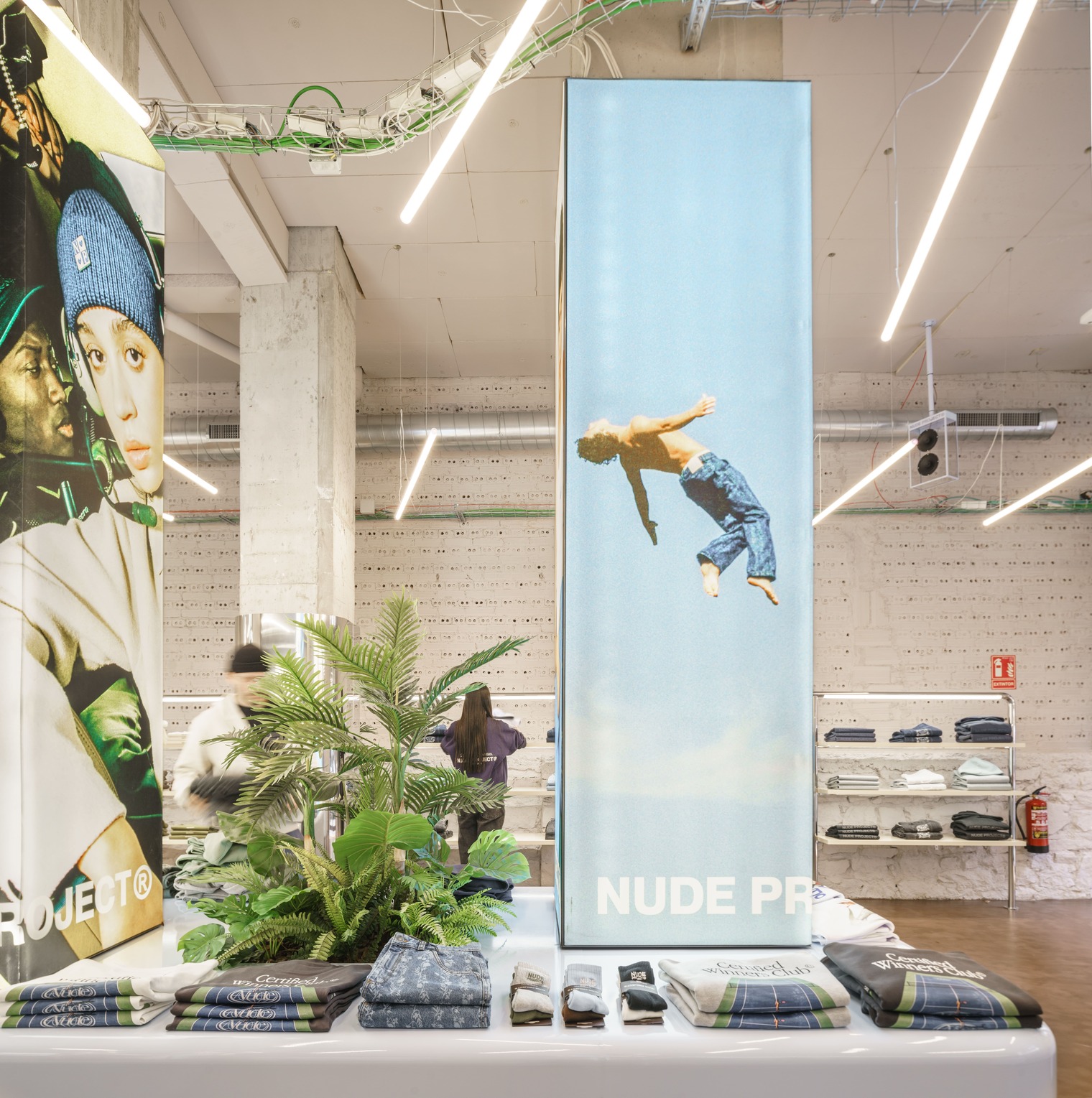Archisearch Nude Project's new store in Bilbao | by El Departamento studio