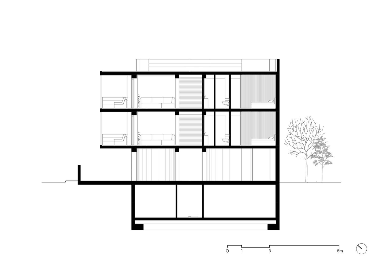 Archisearch Bicubic Residence - Διπλοκατοικία στο Καματερό | by The Hive Architects