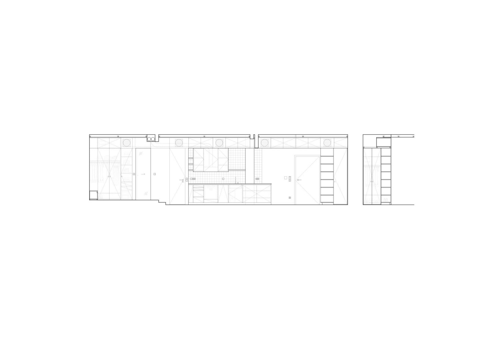 Archisearch Το διαμέρισμα Transversal από το studio thanasis είναι μια γραμμική εμπειρία κατοίκησης με άξονα τον Παρθενώνα