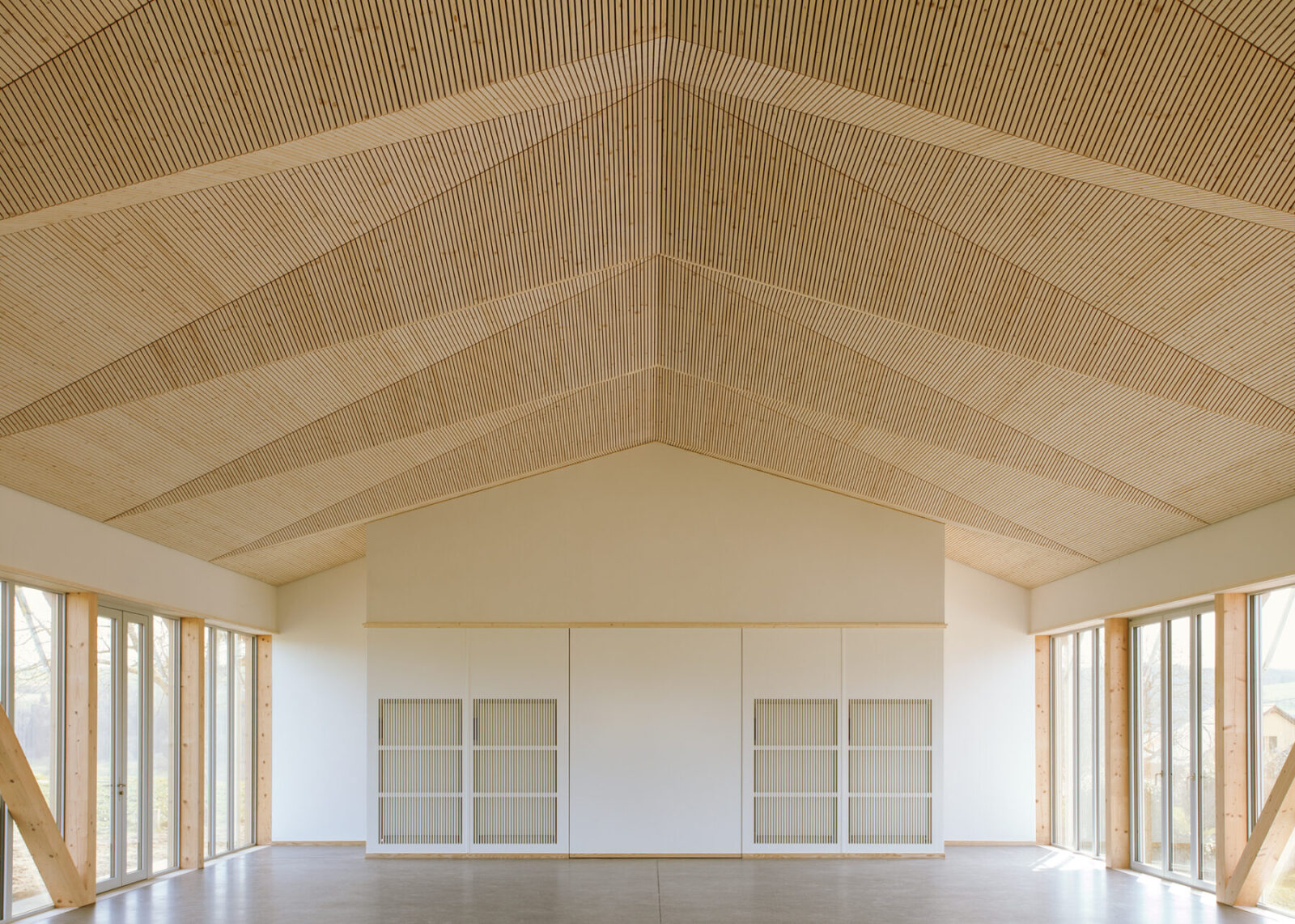Archisearch COMMUNITY HALL in Bussy-sur-Moudon by emixi architects