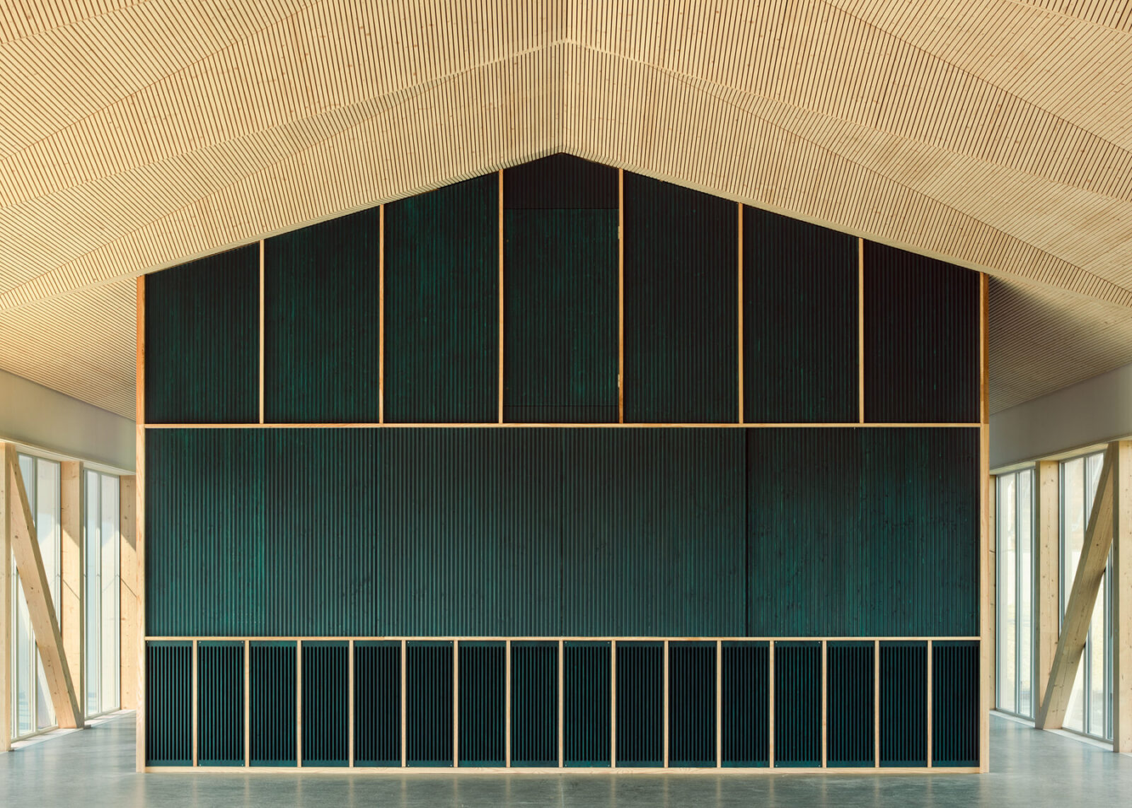 Archisearch COMMUNITY HALL in Bussy-sur-Moudon by emixi architects