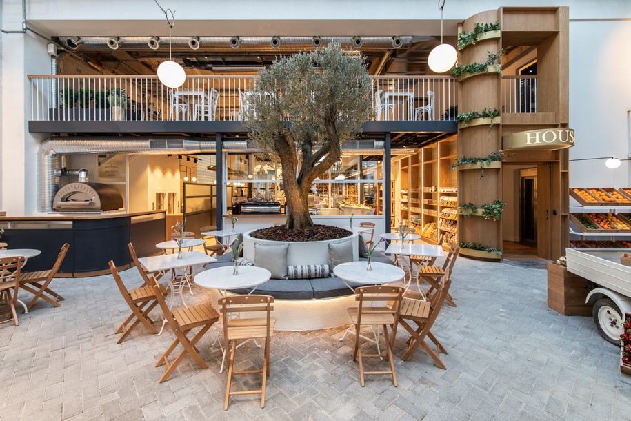 Archisearch Urban Soul Project designed ERGON as a unique blend of hospitality and Greek culinary experience